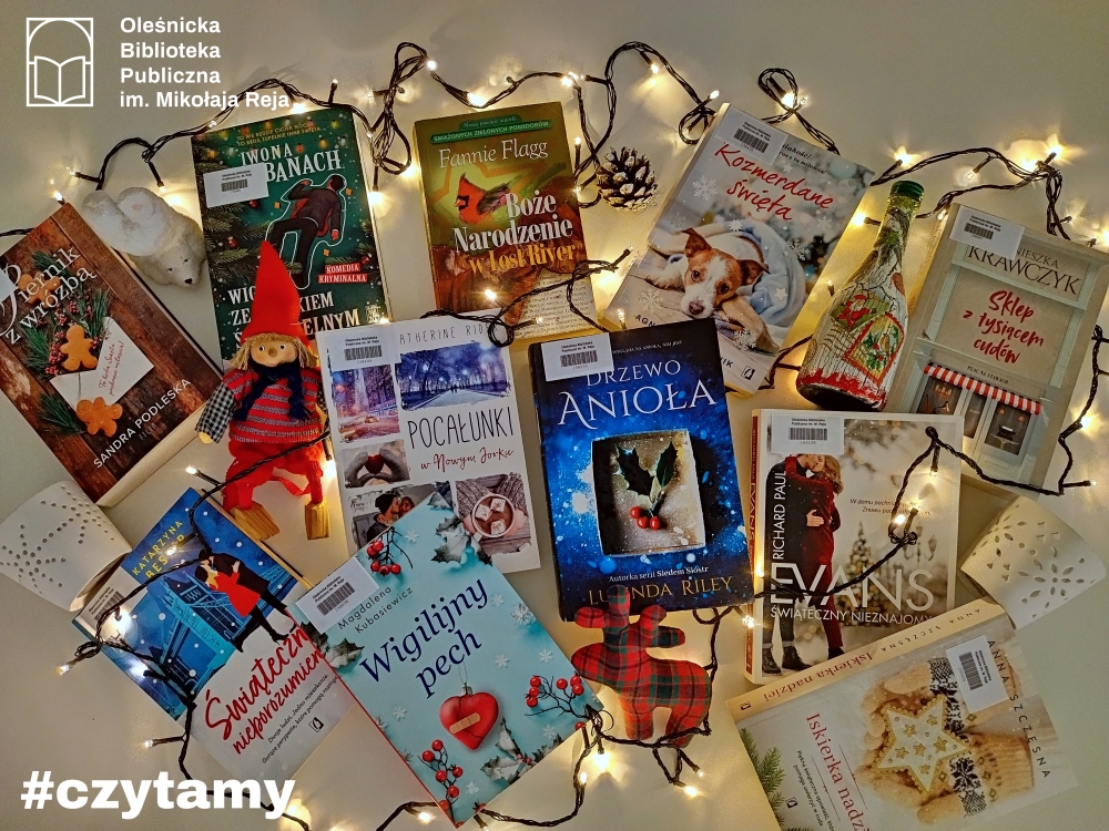 Literatura świąteczna dostępna w oleśnickiej bibliotece!